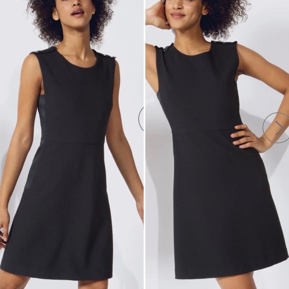 Cop.Copine Fragon Robe Black Mini Dress